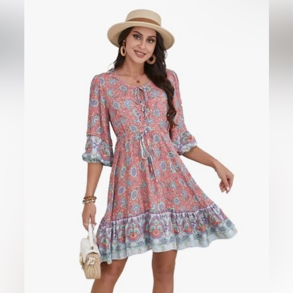 Bohemian Dress - Picture 4 of 6